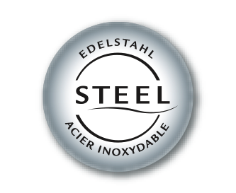 Elegant stainless steel elements